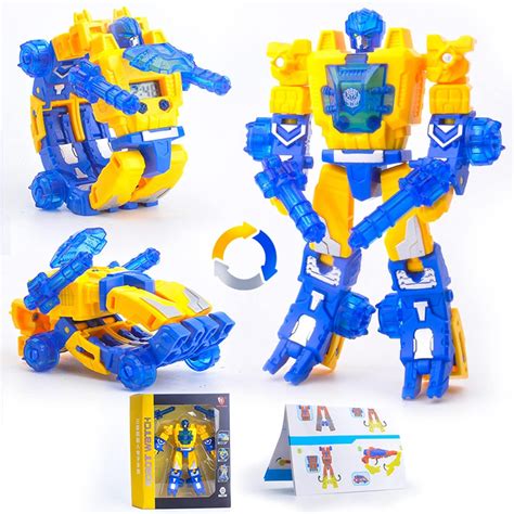 Cevly 3-in-1 Transforming Robot Watch for Kids - Digital India | Ubuy