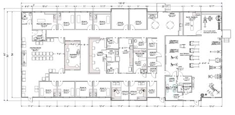 Medical Office Floor Plan Template
