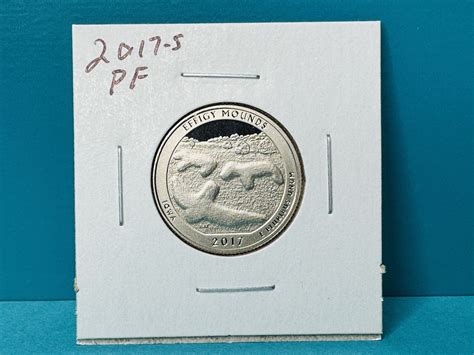 2017-S Proof Effigy Mounds ATB Quarter - For Sale, Buy Now Online ...