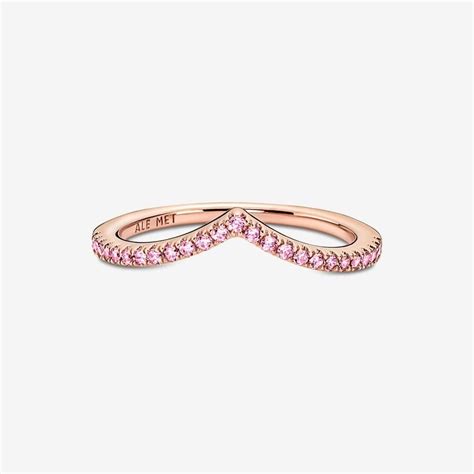 Pandora Stackable Rings Wholesale Price - Rose Gold Timeless Wish ...