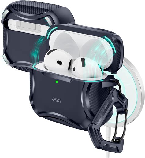 Amazon.com: ESR for AirPods 4 Case (HaloLock), Compatible with AirPods ...