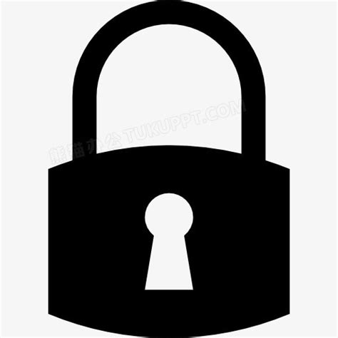 锁的标志图标PNG图片素材下载_图标PNG_熊猫办公