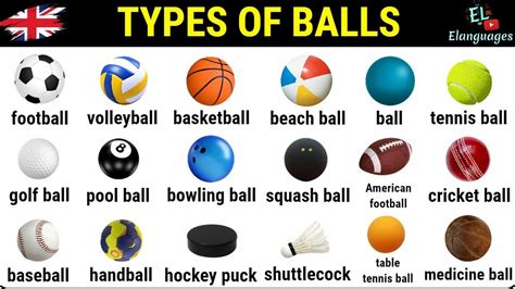 Different Kinds of Ball Sports 的图像结果