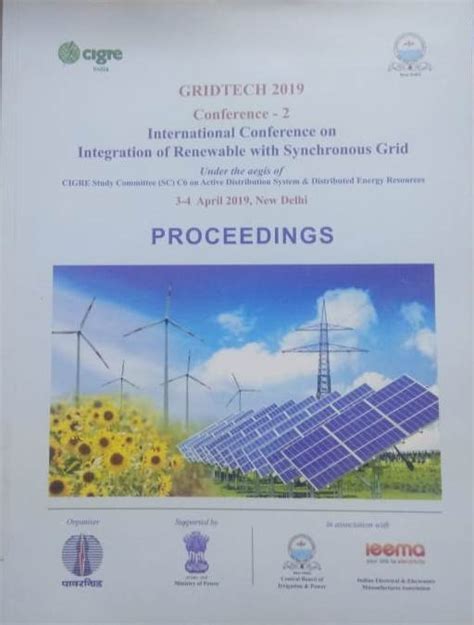 GRIDTECH 2019 Conference - 2 International Conference on Integration of ...