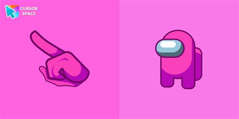 Image result for Mouse Pointer Random Color Among Us