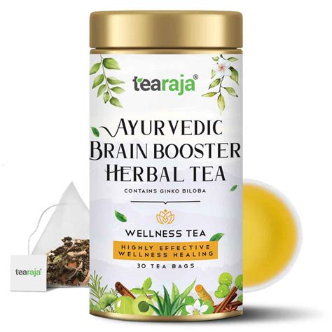 Ayurvedic Brain Booster Herbal Tea 30 Teabags