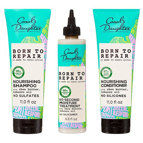 Amazon.com : Carol's Daughter Born to Repair Hair Care Set for Damaged ...