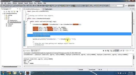Image result for Set and LinkedHashSet Collection in Java Example Code