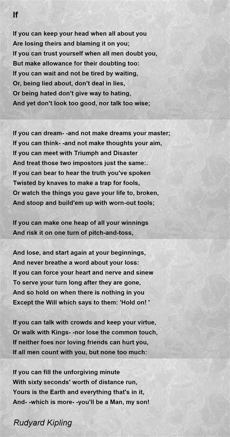 Poem By Rudyard Kipling Deals | emergencydentistry.com