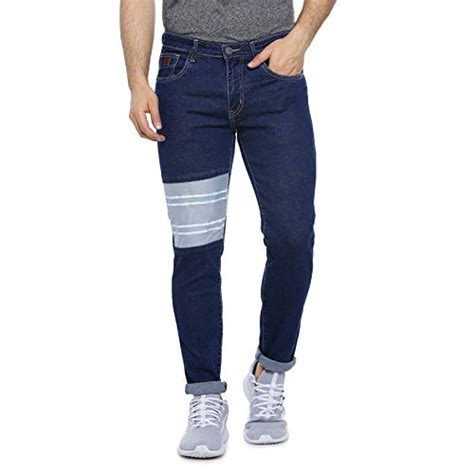 Buy Campus Sutra Men Slim Fit Solid Front Patch Stretch Stylish New ...