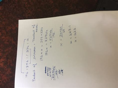 What is the answer for 196:256::324: ? - Brainly.in