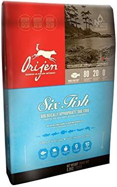 Orijen Six Fish Dry Dog Food, Grain Free And Chicken Free Dog Food ...