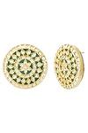 Buy Gold Plated Kundan Circular Studs by Auraa Trends Online at Aza ...