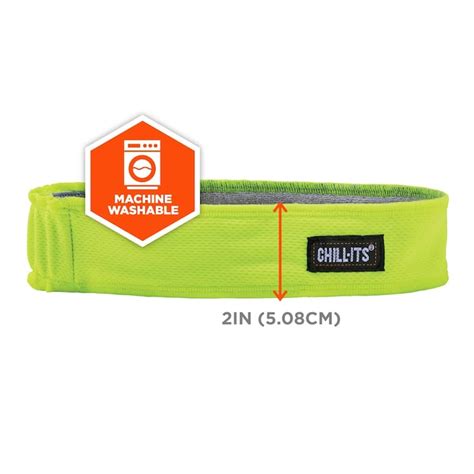 Chill-Its Adult Unisex Lime Cotton Headband 12431 at Lowes.com