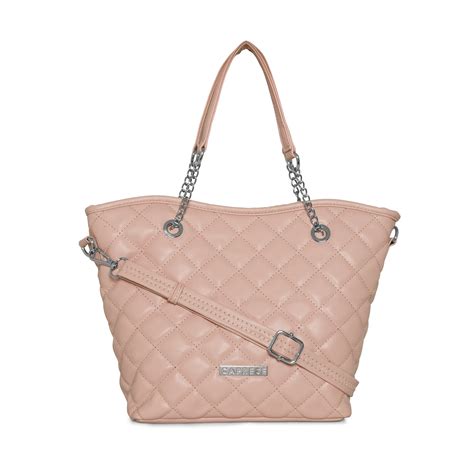 Buy Caprese Tilda Satchel Small Soft Pink @ Rs.4799 | Caprese Bags