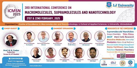 INTERNATIONAL CONFERENCE ON MACROMOLECULES, SUPRAMOLECULES AND ...