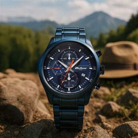 Buy Online Titan Octane Primal Quartz Chronograph Blue Dial Blue ...