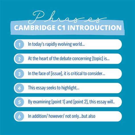 Cambridge C1 Essay - How to Write an Introduction