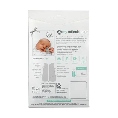 My Milestones Baby Dream Sack-Muslin-Zoo Pink