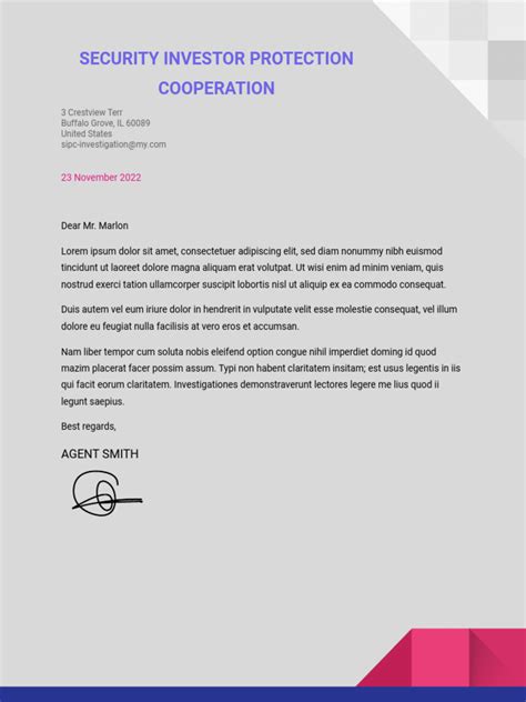 Business Letter Example PDF 的图像结果