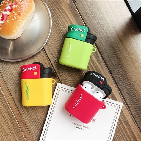 Cricket Lighter Silicone Airpods Cases For 1-2 – Hanging Owl