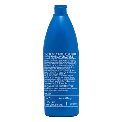 Buy Parachute Pure Coconut Hair Oil, 100 ml | 19 Minutes Delivery ...