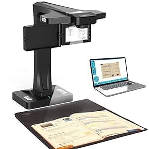 Book & Document Scanner, with 18M Pixels CMOS Image Sensor and Smart ...