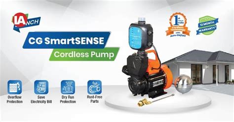 SmartSENSE by CG Pumps: India’s First Cordless, Float-Free Automatic ...