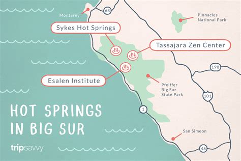 Hot Springs Locations In California - map of california hot springs