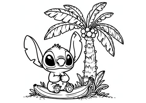 Stitch Lilo And Stitch Coloring Page