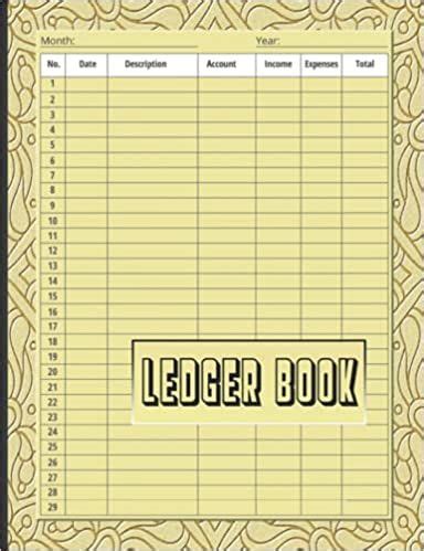 Image result for Ledger Book Examples