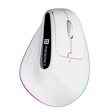 Portronics Toad Ergo 3 Ergonomic Wireless Mouse – RGB | 2400 DPI | Dual ...