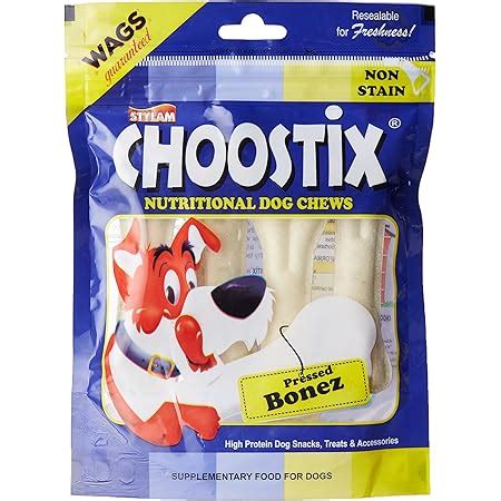 Buy Choostix Pressed Dog Bone, Small (5-inch x 2 Pieces) Online at Low ...