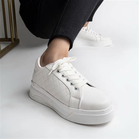 Buy Shoetopia Women White Sneakers Online