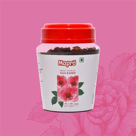 Sweet Scarlet Gulkand – Mapro
