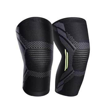 SACHI SPORTS Knee Cap Compression Sleeve - Anti-Slip Design For Gym ...