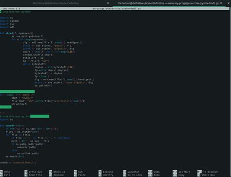 Image result for Raspberry Pi 4 Nano Syntax Highlighting