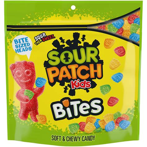 SOUR PATCH KIDS Bites Original Soft & Chewy Candy - Walmart.com ...