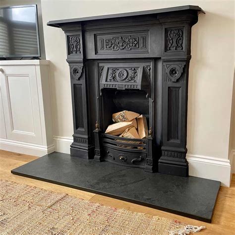 Slate Hearths & Fireplace Surrounds: Design Ideas & Installation Tips ...
