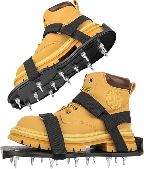 FIETODK Epoxy Floor Spiked Shoes Fully Assembled Gunite Spiked Shoes ...