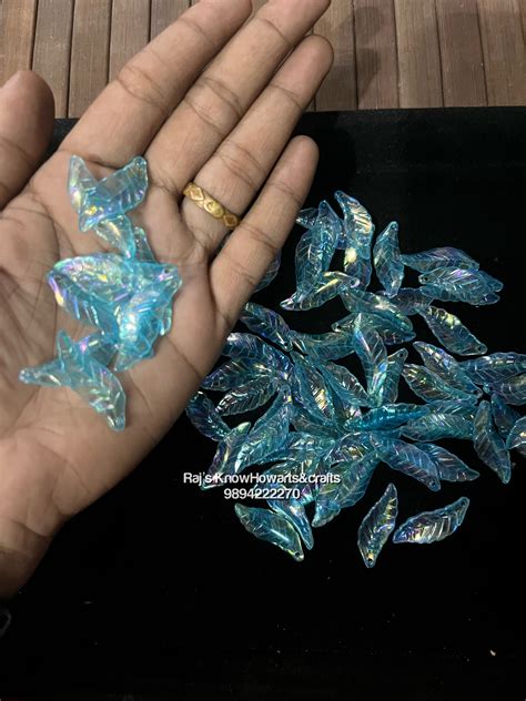 Leaf beads - 50g in a pack – KnowHowArtCraft