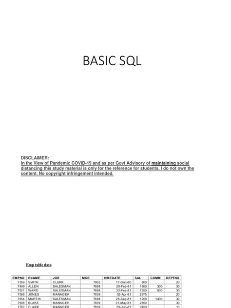 SQL Code Samples 的图像结果