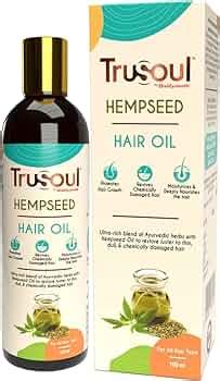 TruSoul by Baidyanath Hemp Seed Hair Oil | With Ultra Rich Blend of ...