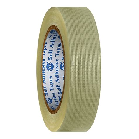 VCR Cross Filament Tape - 45 Meters in Length - 24mm / 1" Width - 12 ...