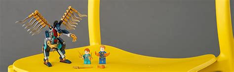 LEGO Marvel Eternals' Aerial Assault 76145 Building Kit,Multicolor, 133 ...