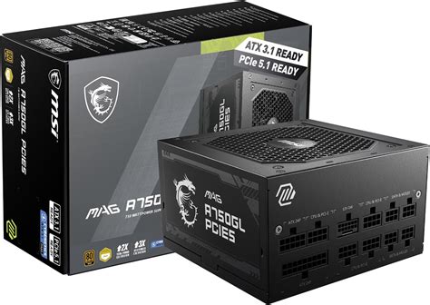 Amazon.com: GIGABYTE 750W PSU - 80 Plus Gold Certified - Fully Modular ...