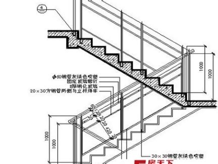 [钢结构楼梯]钢结构楼梯大样cad施工设计详细图 - 土木在线