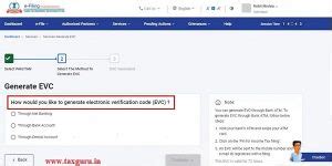 All about Income Tax Electronic Verification code (EVC)