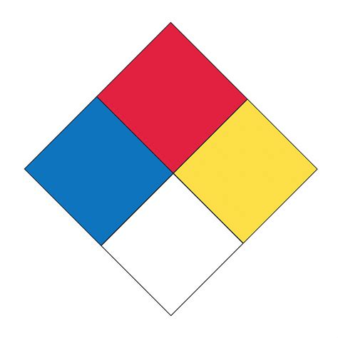 Nfpa Diamond Template