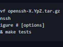 OpenSSH App 的图像结果